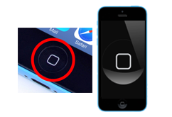 Oprava home tlačítka iPhone 5c