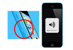 Oprava tlačítek hlasitosti iPhone 5c